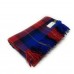 100% Lambswool Blanket - Red & Blue Check